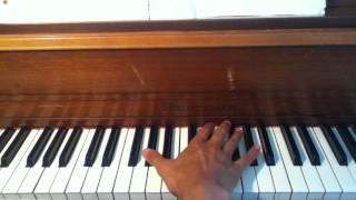 Video thumbnail of "How to Play "Moonlight Sonata" on the piano! (Easy) Part 1"