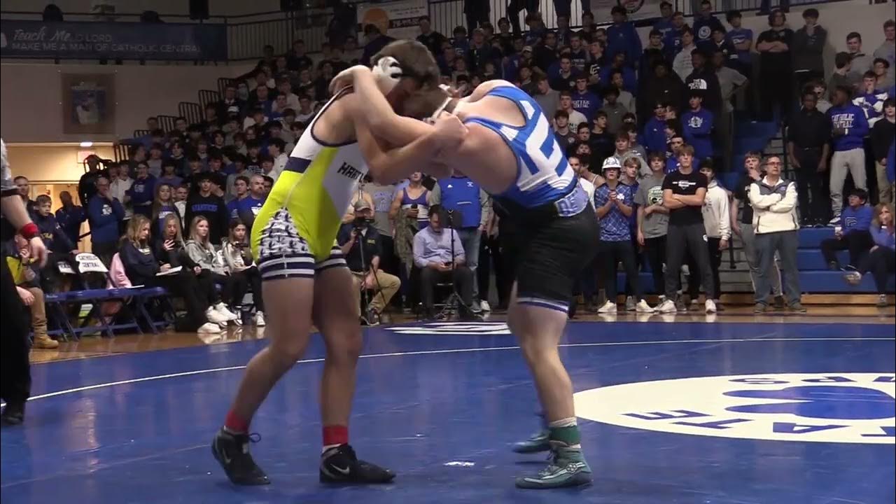 165lbs Vince Abbey (Hartland) vs TJ Bunn (DCC) YouTube