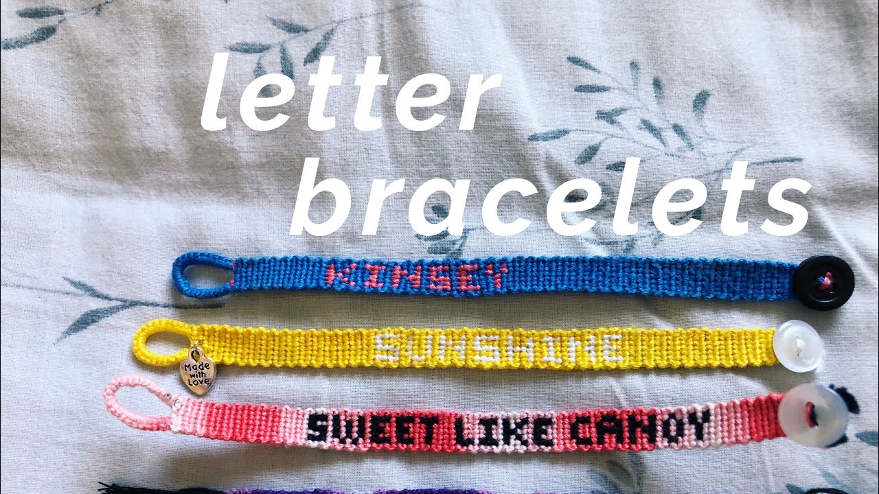 Alpha Pattern A744  Letter patterns Friendship bracelet patterns Friendship  bracelets tutorial
