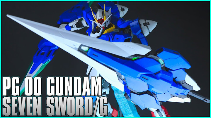 Perfect Grade PG 1/60 00 Gundam Seven Sword G - MECHA GAIKOTSU REVIEW