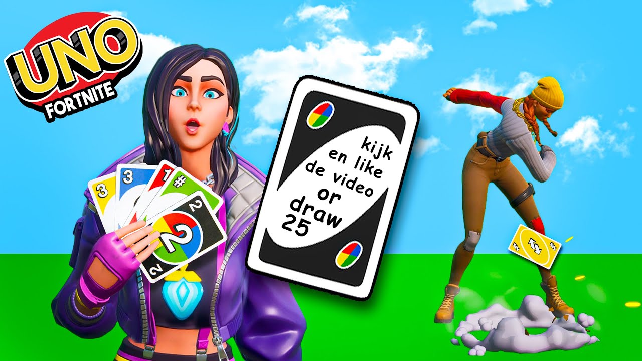 UNO in Fortnite! YouTube