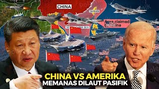 JIKA CHINA & AMERIKA BERPERANG, SIAPA YANG KALAH? Aktivitas Militer Cina s Amerika di Laut pasifik