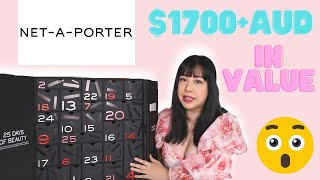 Net-A-Porter Beauty Advent Calendar 2022 Christmas Luxury Unboxing - 1700 In Value Mandy Serafina