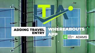 Adding Travel Entries - Athlete Central App screenshot 1