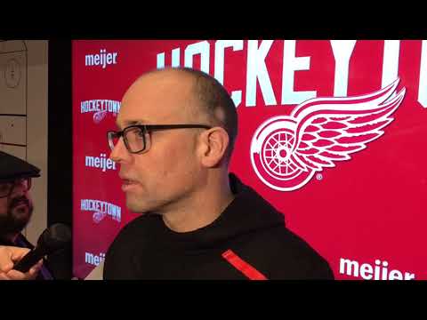 Red Wings’ Jeff Blashill encouraging players to stand up for themselves, stick up for each other