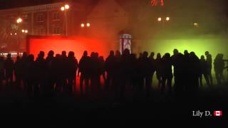 Citadels: Lightscape by Matthijs Munnik. PRAGUE Signal Festival. Czech Republic.