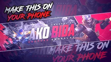 HOW TO MAKE MOBILE LEGENDS BANNER USING DEVICE ONLY (TUTORIAL) - Mobile Legends