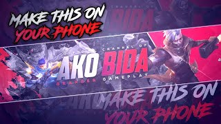 HOW TO MAKE MOBILE LEGENDS BANNER USING DEVICE ONLY (TUTORIAL) - Mobile Legends screenshot 2