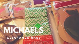Michael's Clearance Haul