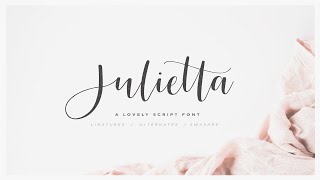 Julietta Script Font Font Free Download