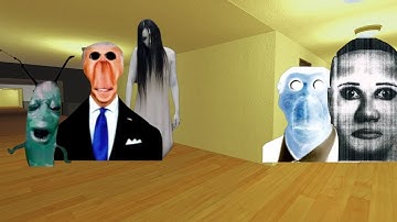 PLANKTON VS OBUNGA VS NEXTBOT IN LIMINAL HOTEL  #gmod #garrysmod #gmodgaming #nextbots