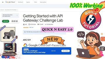 Getting Started with API Gateway: Challenge Lab | 1 lab = 1 Skill Badge #ARC109 #qwiklabs #arcade