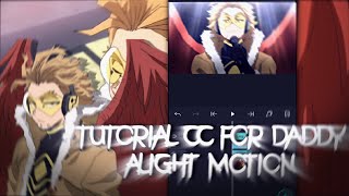 TUTORIAL CC DADDY || Alight Motion