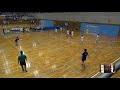 7日 ハンドボール女子 国体記念体育館Dコート 高岡向陵×日川 3回戦 1