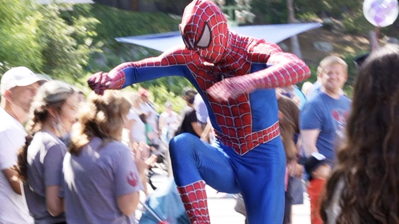 Spider-Man In Public Prank - YouTube