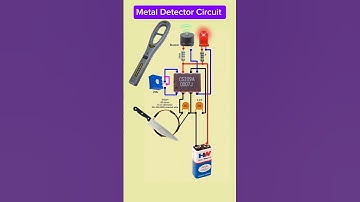🔑Metal Detector Circuit | Using CS209A Ic #shorts #tech #circuit #diy