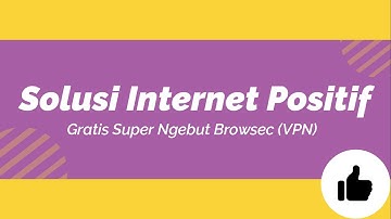 Mengatasi Internet Positif Support Semua Situs (Browsec Vpn)