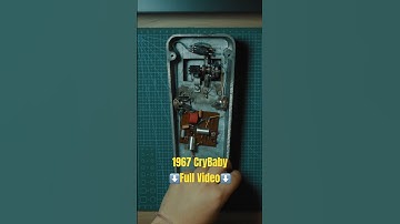 Hendrix & Clapton’s Wah Sound – Restoring a 1967 Cry Baby 🎸