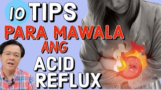 10 Tips para Mawala ang Acid Reflux  Payo ni Doc Willie Ong