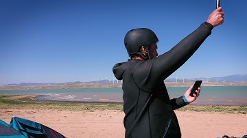 Ultrasonic Portable wind meter for watersport activities