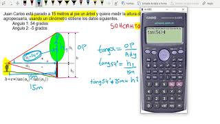 calcular la altura de un árbol con función trigonométrica calcular la altura de un árbol con función trigonométrica