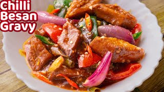 How to make Besan And Chilli Vegetable at home