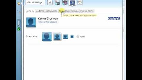 Yoono 7 Advanced Tips - Hide Facebook App updates (the Mafia Wars feature)