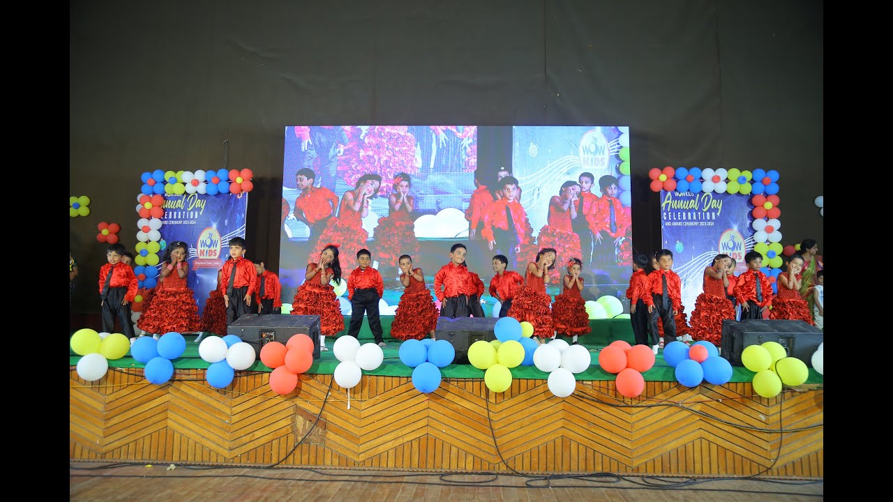 LKG Kids Dance Performance @ WowKids Pragathi Nagar Annual Day ...