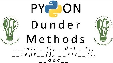 02 | OOP in Python | Dunder Methods | Magic Method