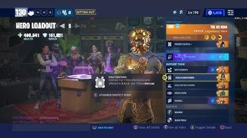 Constructor Hero Loadouts for Endurance