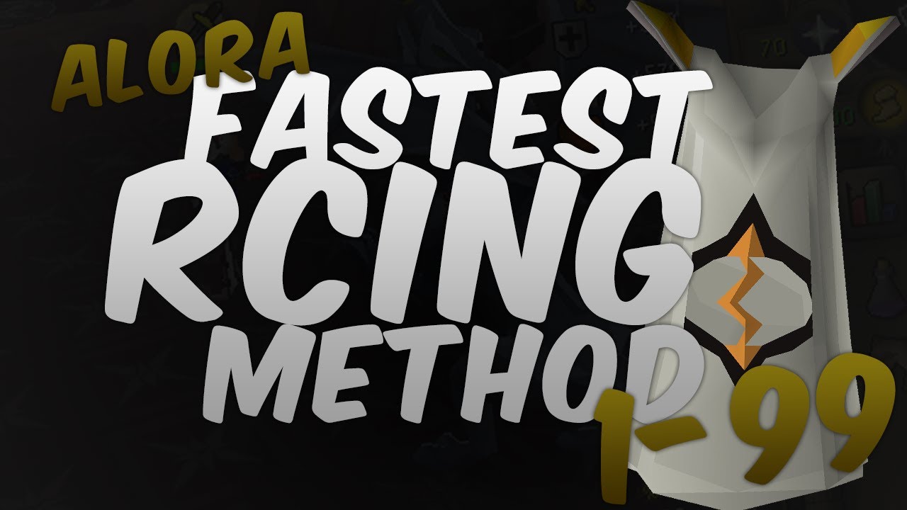 Alora RSPS FASTEST RUNECRAFTING XP 199 RC GUIDE YouTube