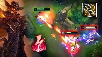 HuanFeng Lucian : 1v9 HardCarry with ONE SHOT BUID - Engsub