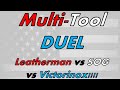Multi-Tool Duel....SOG PowerLock & Switch Plier vs Leatherman Charge vs Victorinox Spirit X !!!