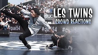 LES TWINS | FUNNY CROWD REACTIONS