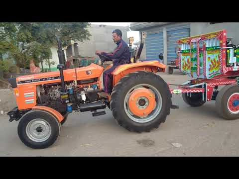 مقطوره جرار صيني 2متر فرامل هوي وشدادات