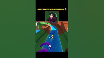 IQ 99999999 gameplay perfect shortcut new map Super waterpark slide 😱 skill 100% iq 100% 🔥