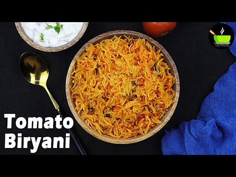 Tomato Biryani Recipe | Thakkali Biryani | Tomato Biryani in pressure cooker | Rice Recipes | Lunch | She Cooks