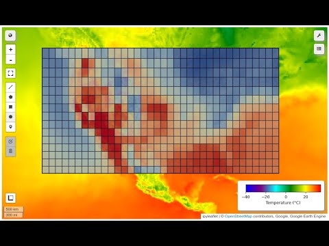 Regtangular Grid System Creating a rectangular grid covering a region of interest for computing ...