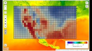 Creating a rectangular grid covering a region of interest for computing zonal statistics