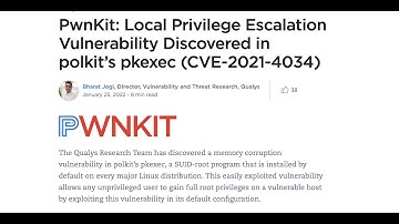 PwnKit: Local Privilege Escalation Vulnerability gives attackers root on every major Linux distro