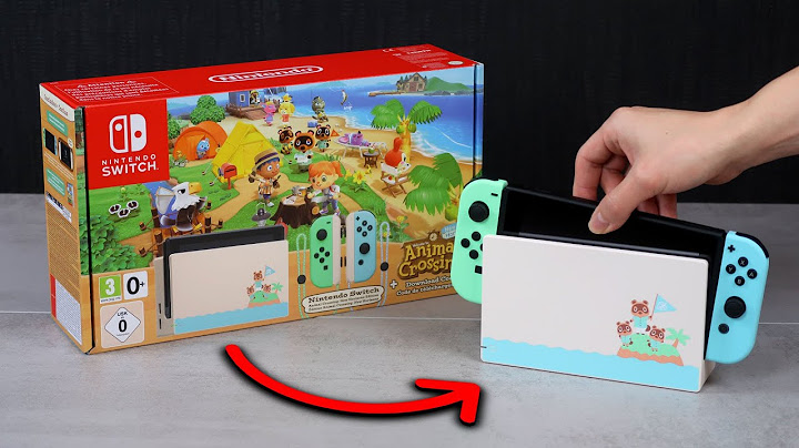 el UNBOXING de una NINTENDO SWITCH pero EDICIÓN ANIMAL CROSSING NEW HORIZONS ???? 2020