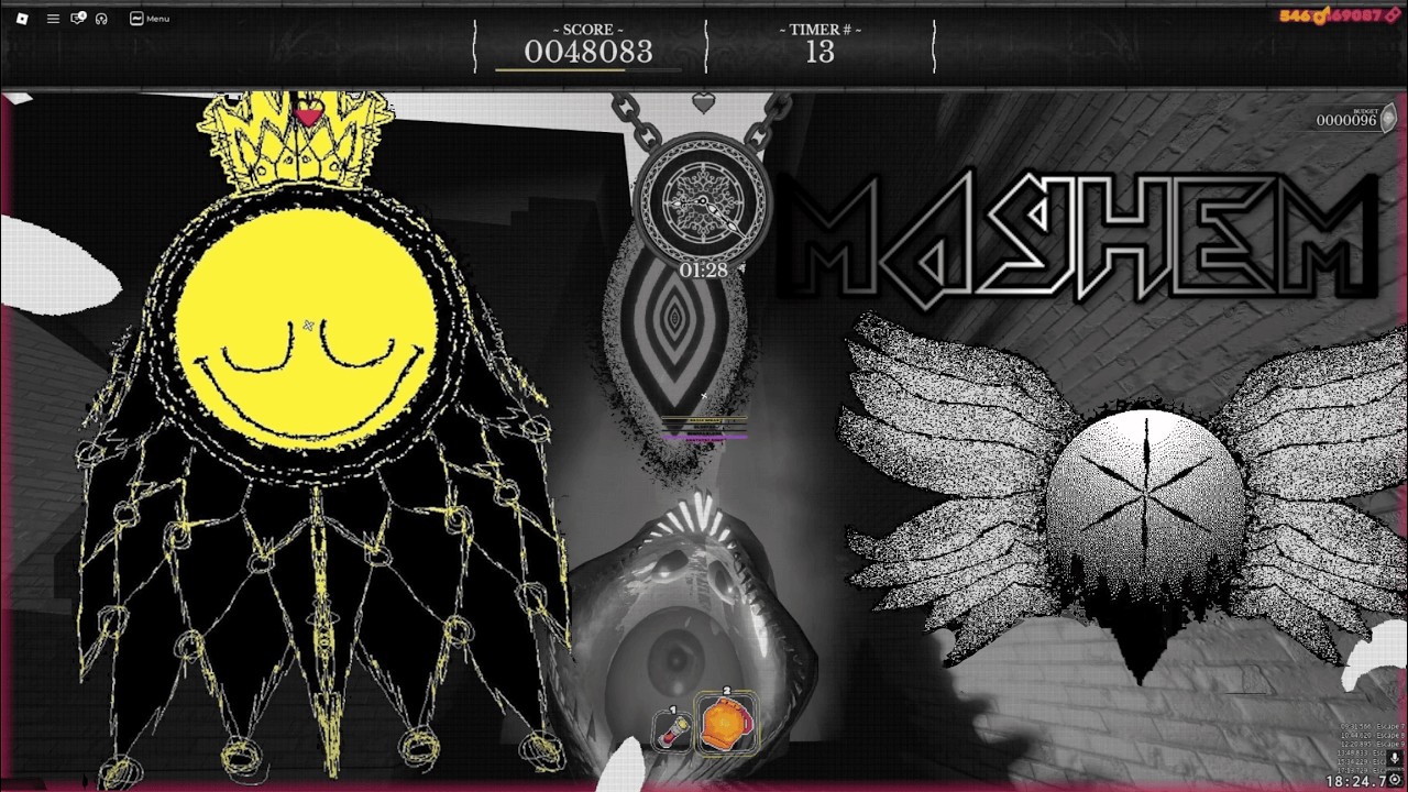 NEW MODE MAYHEM - SAFEROOM 13 - ROBLOX GRACE