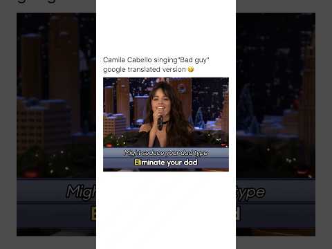 Camila Cabello sings