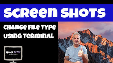 How To Change The Default File Type Of A Screen Shot