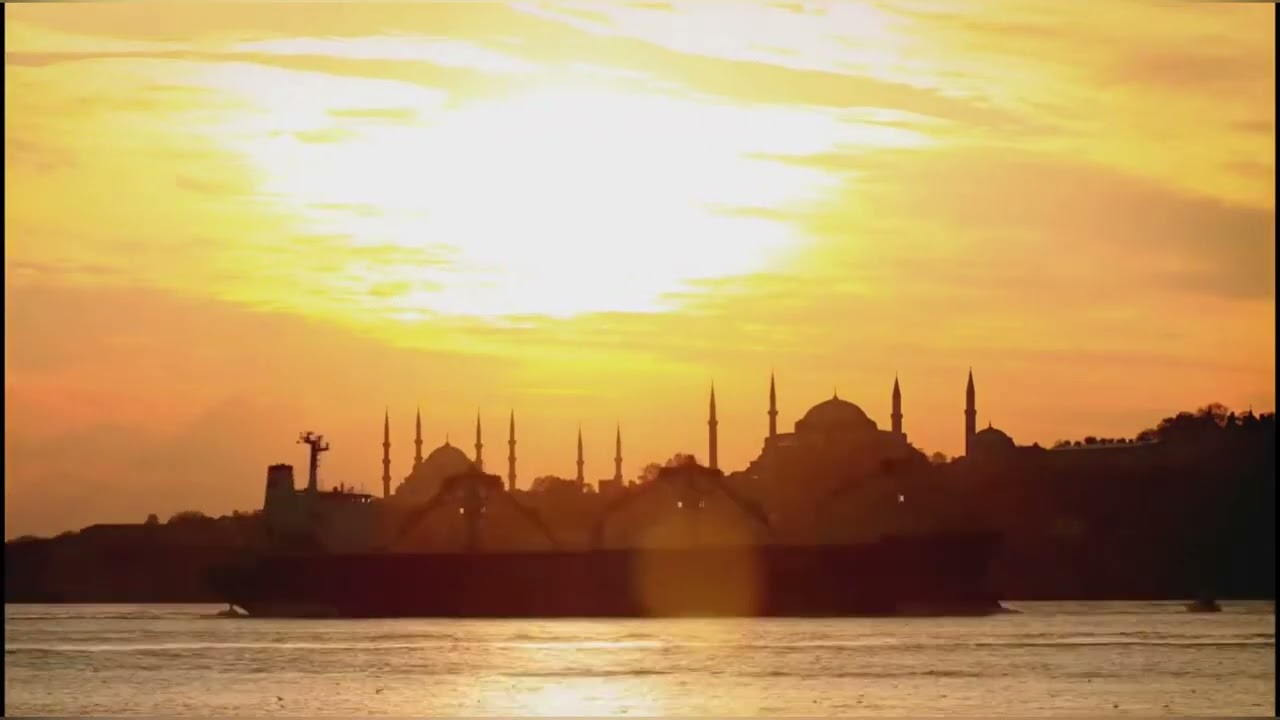 Mecca clock tower and masjid free stock HD video no copyright