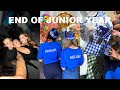 VLOG: celebrating the end of junior year (prom after party, senior step up & more)