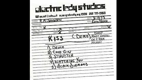 Kiss    Demo 1973 full album