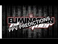 My WWE Elimination Chamber 2018 PPV Predictions And I WIll Be Going Live on YouTube at 7:00 pm
