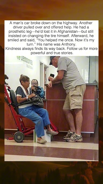 ANTHONY AND THE FLAT TIRE🌟🙏🏼❤️ - YouTube