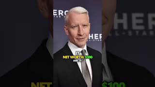 How rich is Anderson Cooper andersoncooper cnn news 60minutes networth